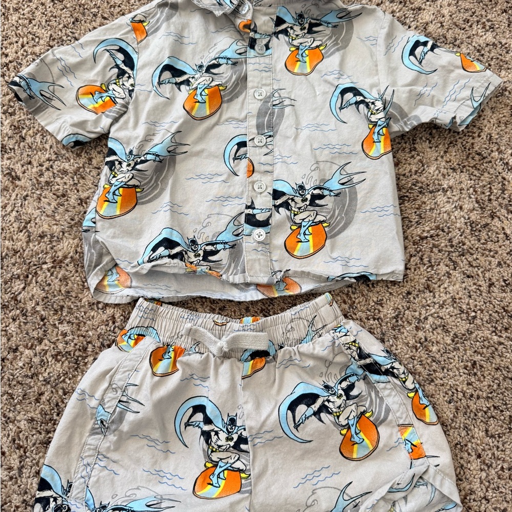 Baby Boy 18M Batman Outfit